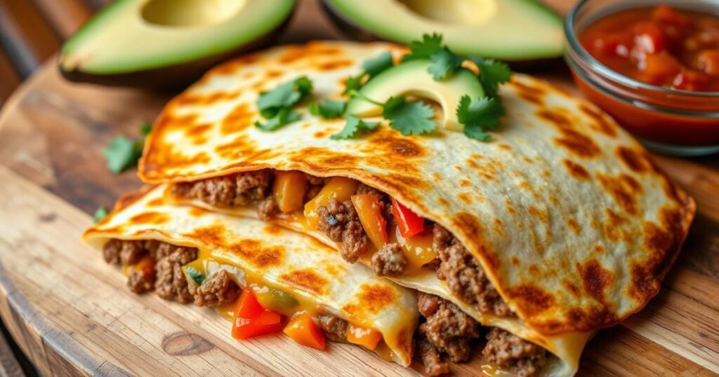 Beef Quesadillas