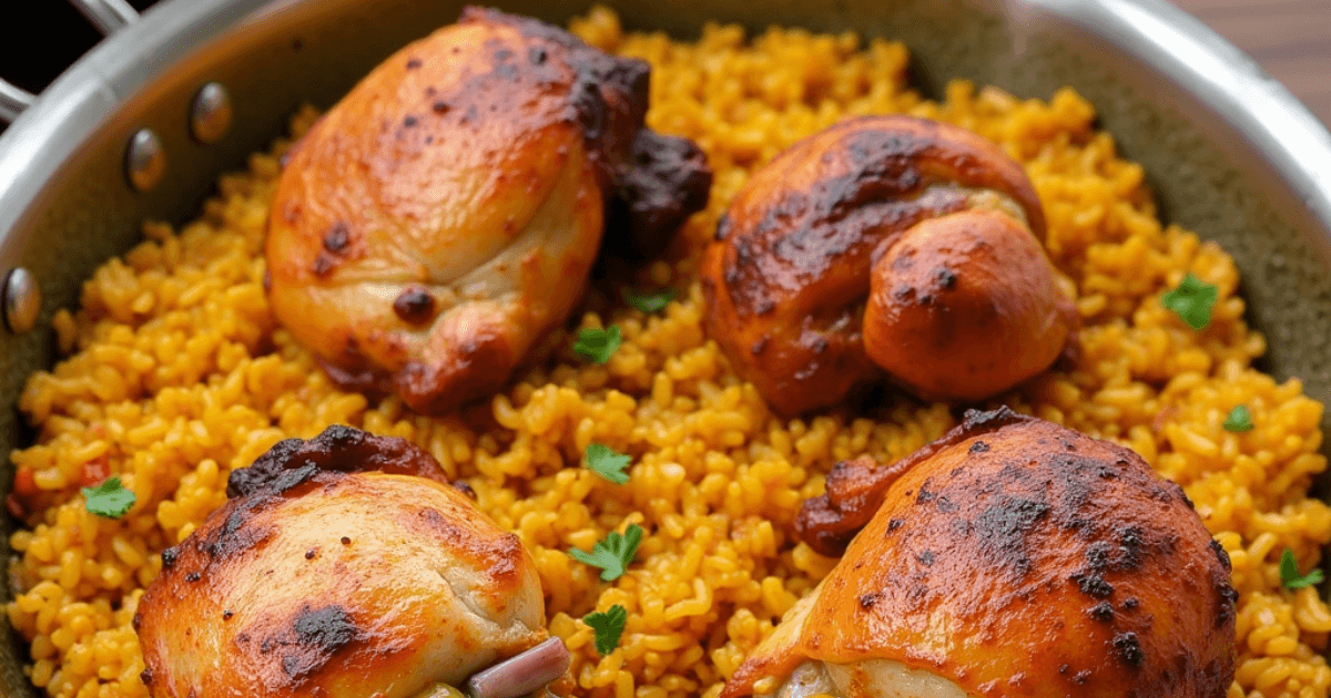 Chicken and Yellow Rice Recipe