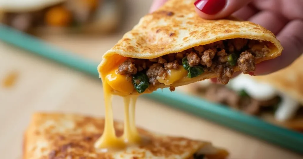 Beef Quesadillas