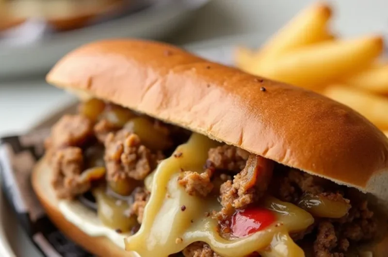 How to Make Chicken Cheesesteak at Home