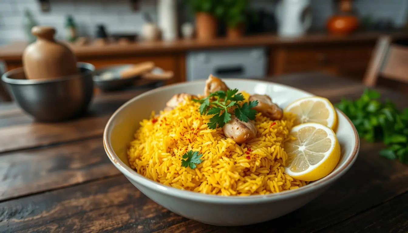 How to make Chicken and Yellow Rice Recipe: Easy & Delicious